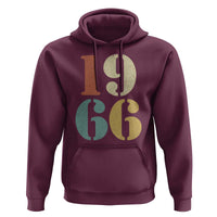 60th Birthday Hoodie Classic Retro 1966 60 Year Old Gifts