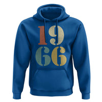 60th Birthday Hoodie Classic Retro 1966 60 Year Old Gifts