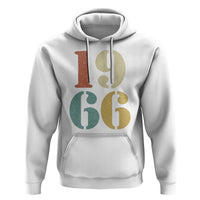 60th Birthday Hoodie Classic Retro 1966 60 Year Old Gifts