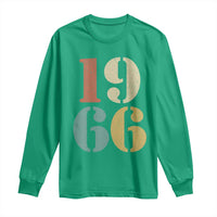 60th Birthday Long Sleeve Shirt Classic Retro 1966 60 Year Old Gifts