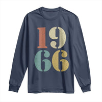 60th Birthday Long Sleeve Shirt Classic Retro 1966 60 Year Old Gifts