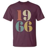 60th Birthday T Shirt Classic Retro 1966 60 Year Old Gifts