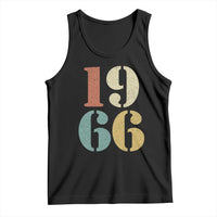 60th Birthday Tank Top Classic Retro 1966 60 Year Old Gifts