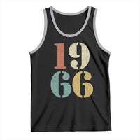 60th Birthday Tank Top Classic Retro 1966 60 Year Old Gifts