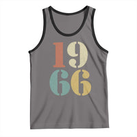 60th Birthday Tank Top Classic Retro 1966 60 Year Old Gifts