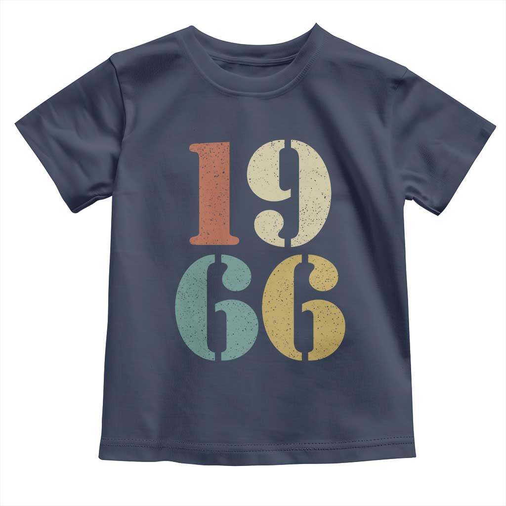 60th Birthday Toddler T Shirt Classic Retro 1966 60 Year Old Gifts