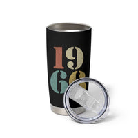 60th Birthday Tumbler Cup Classic Retro 1966 60 Year Old Gifts