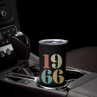 60th Birthday Tumbler Cup Classic Retro 1966 60 Year Old Gifts