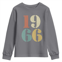 60th Birthday Youth Sweatshirt Classic Retro 1966 60 Year Old Gifts