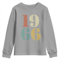 60th Birthday Youth Sweatshirt Classic Retro 1966 60 Year Old Gifts