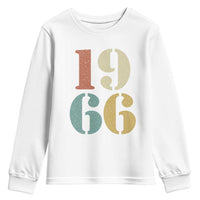 60th Birthday Youth Sweatshirt Classic Retro 1966 60 Year Old Gifts