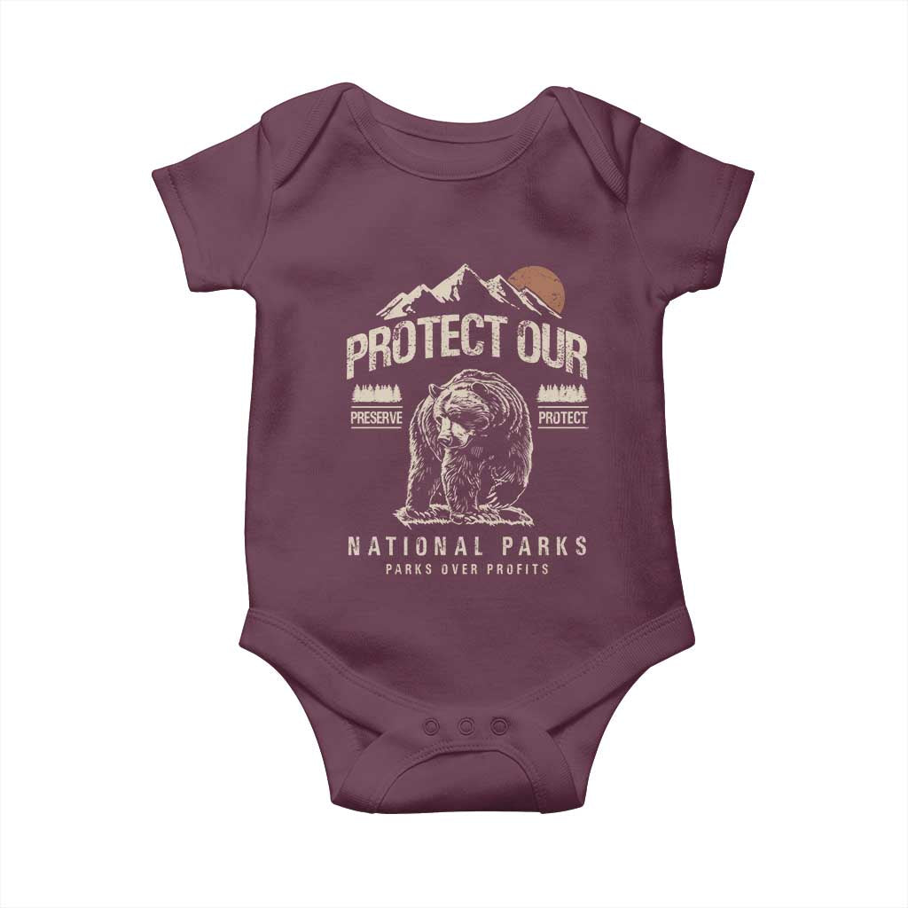 Protect Our National Parks Baby Onesie