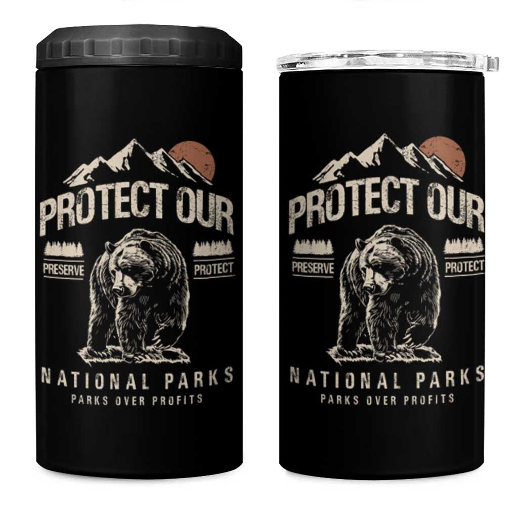 Protect Our National Parks 4 in 1 Can Cooler Tumbler