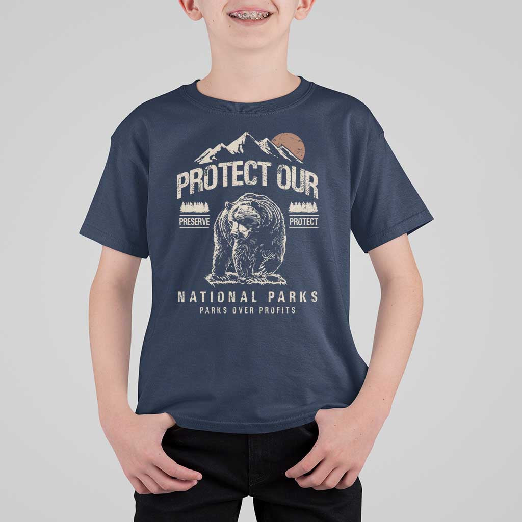 Protect Our National Parks T Shirt For Kid