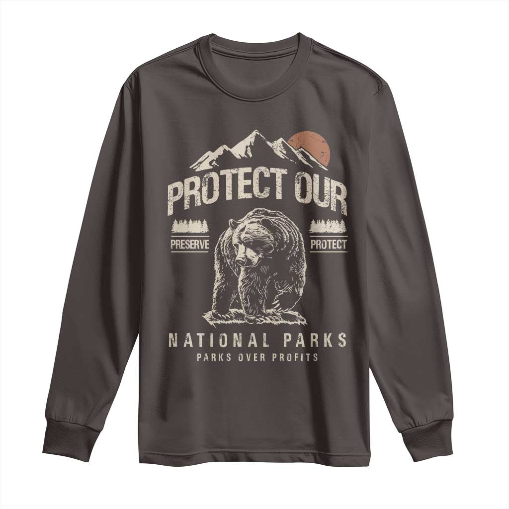 Protect Our National Parks Long Sleeve Shirt