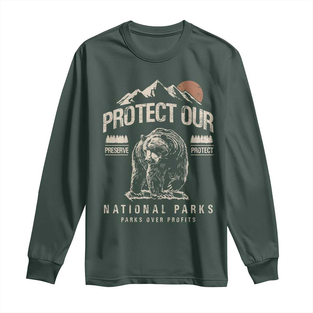 Protect Our National Parks Long Sleeve Shirt