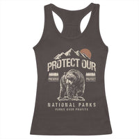 Protect Our National Parks Racerback Tank Top