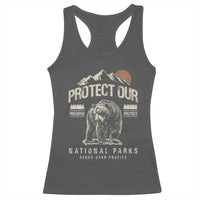 Protect Our National Parks Racerback Tank Top