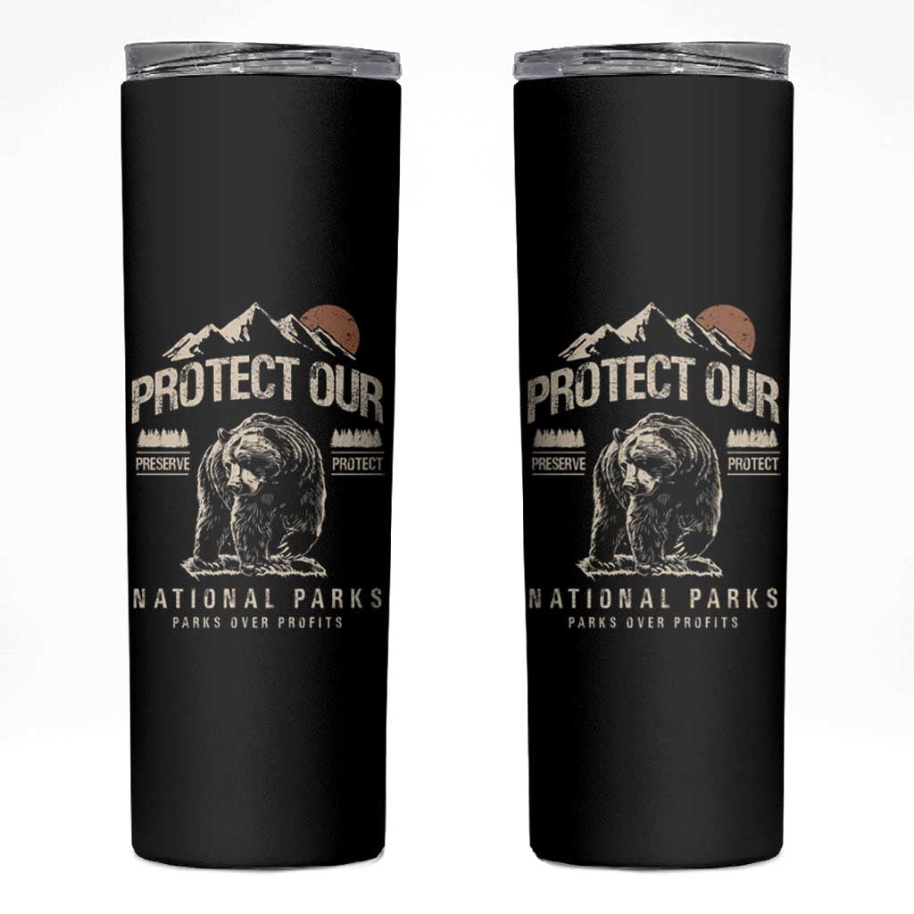Protect Our National Parks Skinny Tumbler
