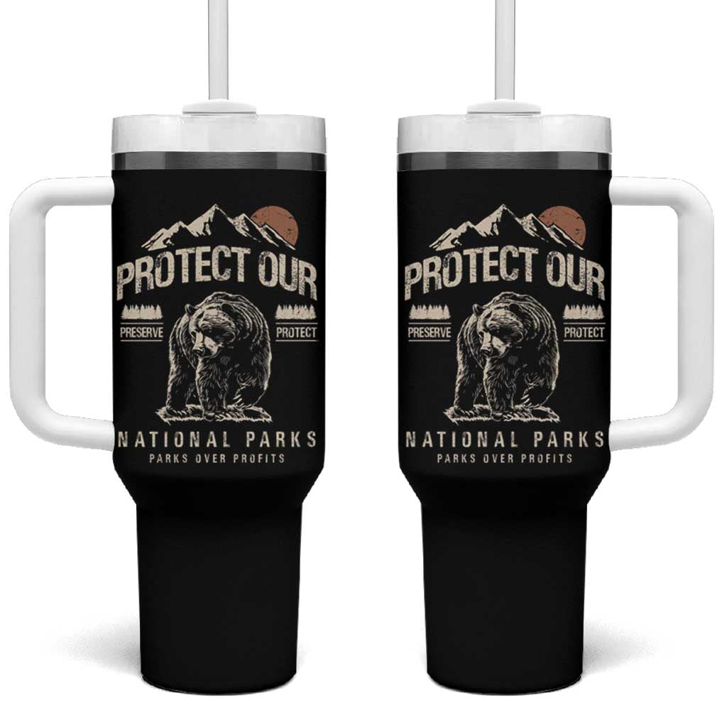 Protect Our National Parks Tumbler With Handle