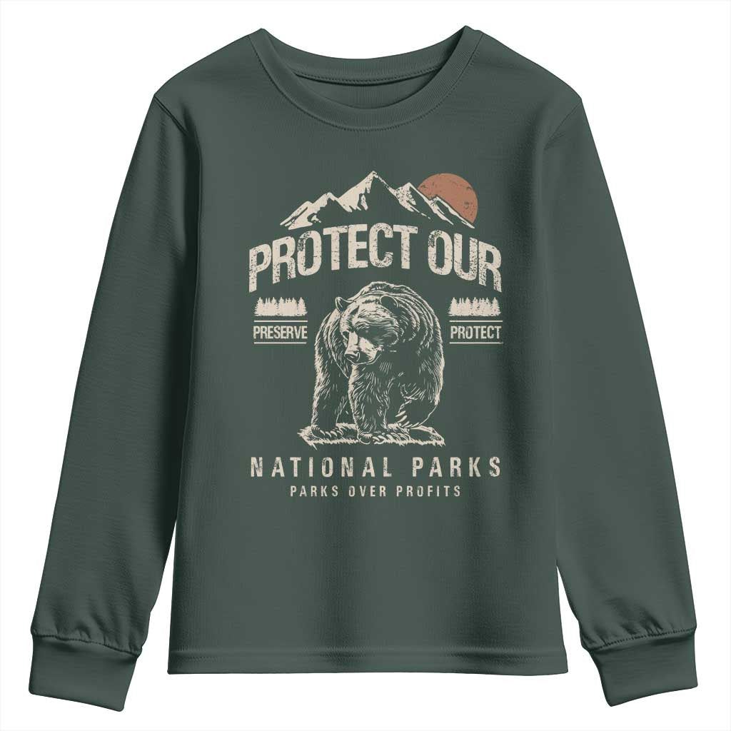 Protect Our National Parks Youth Sweatshirt
