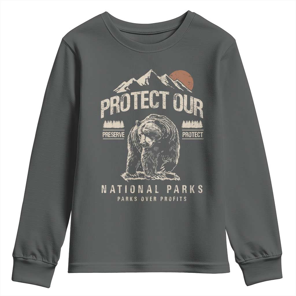 Protect Our National Parks Youth Sweatshirt
