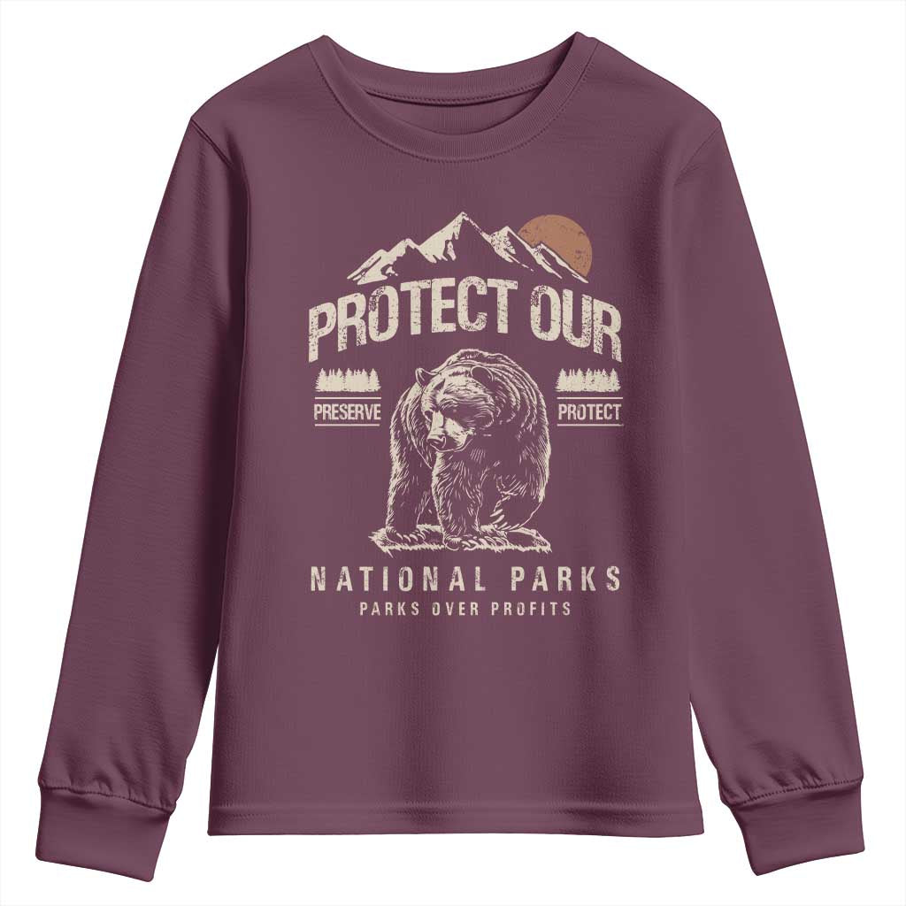 Protect Our National Parks Youth Sweatshirt