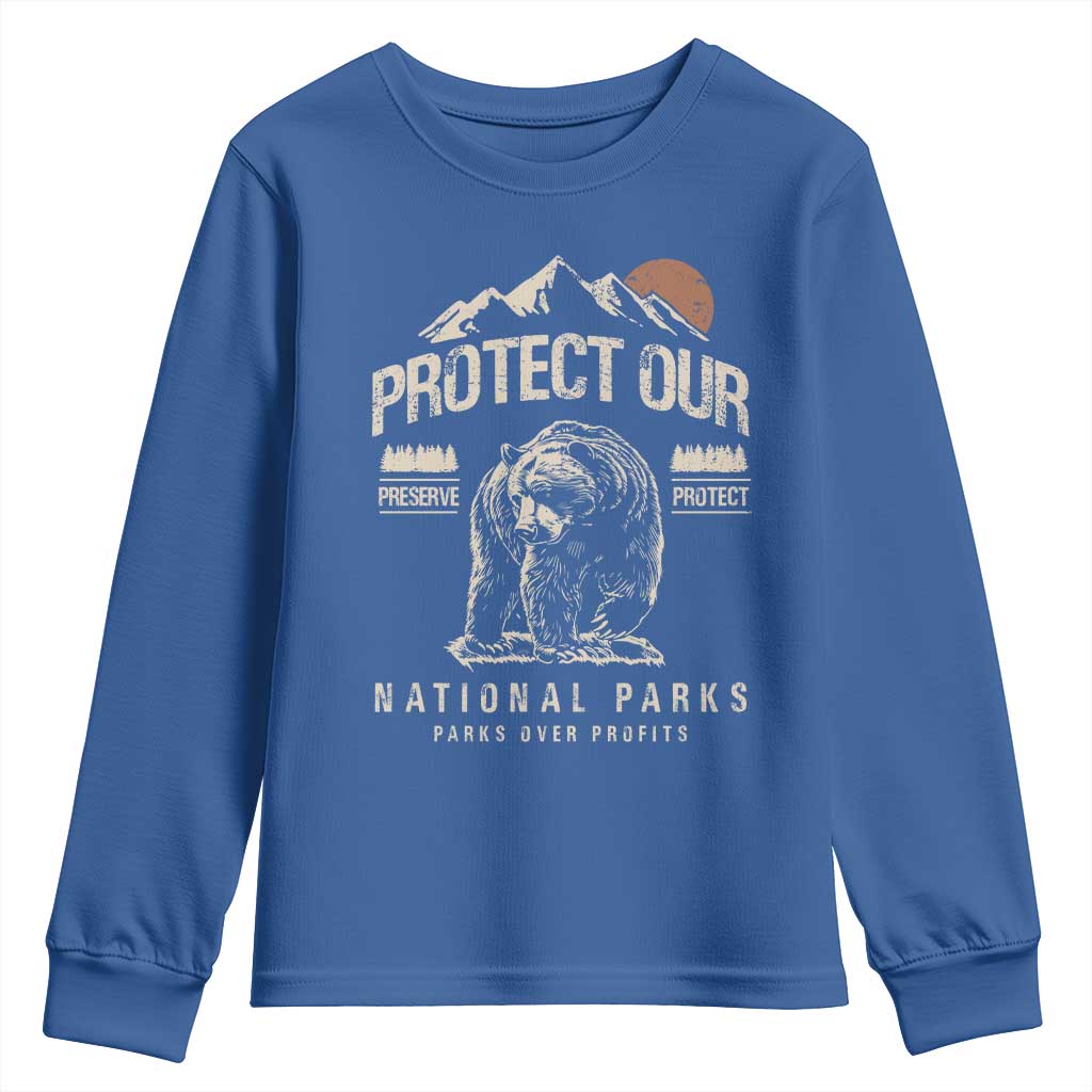 Protect Our National Parks Youth Sweatshirt