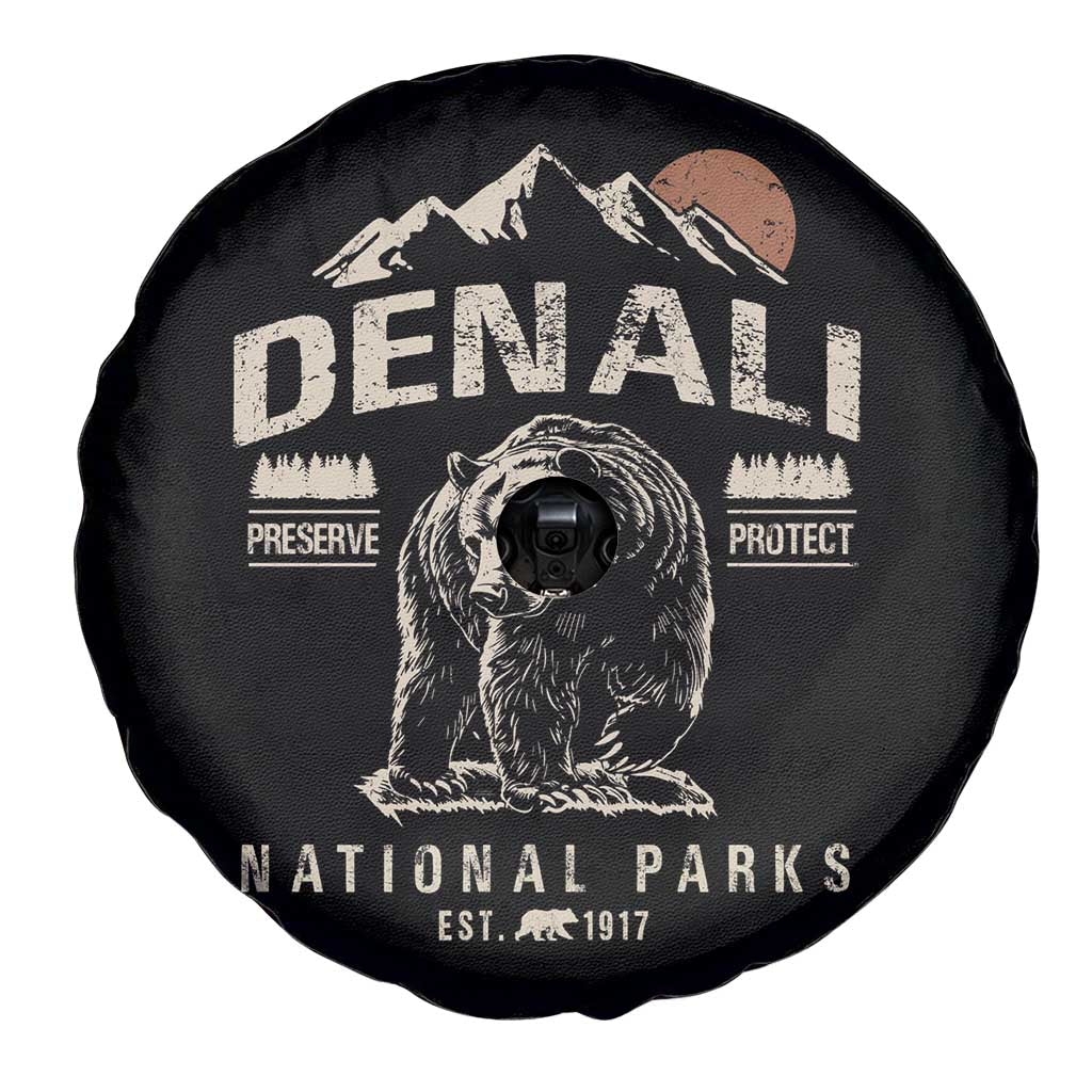Denali National Park Spare Tire Cover Alaska Mountain Mountain Camping Hiking Mountaineering