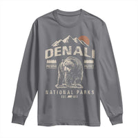Denali National Park Long Sleeve Shirt Alaska Mountain Mountain Camping Hiking Mountaineering