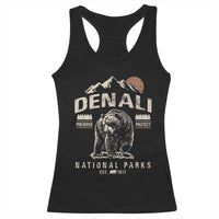 Denali National Park Racerback Tank Top Alaska Mountain Mountain Camping Hiking Mountaineering