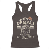 Denali National Park Racerback Tank Top Alaska Mountain Mountain Camping Hiking Mountaineering