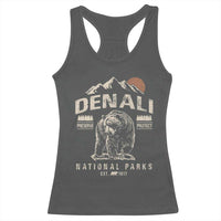 Denali National Park Racerback Tank Top Alaska Mountain Mountain Camping Hiking Mountaineering