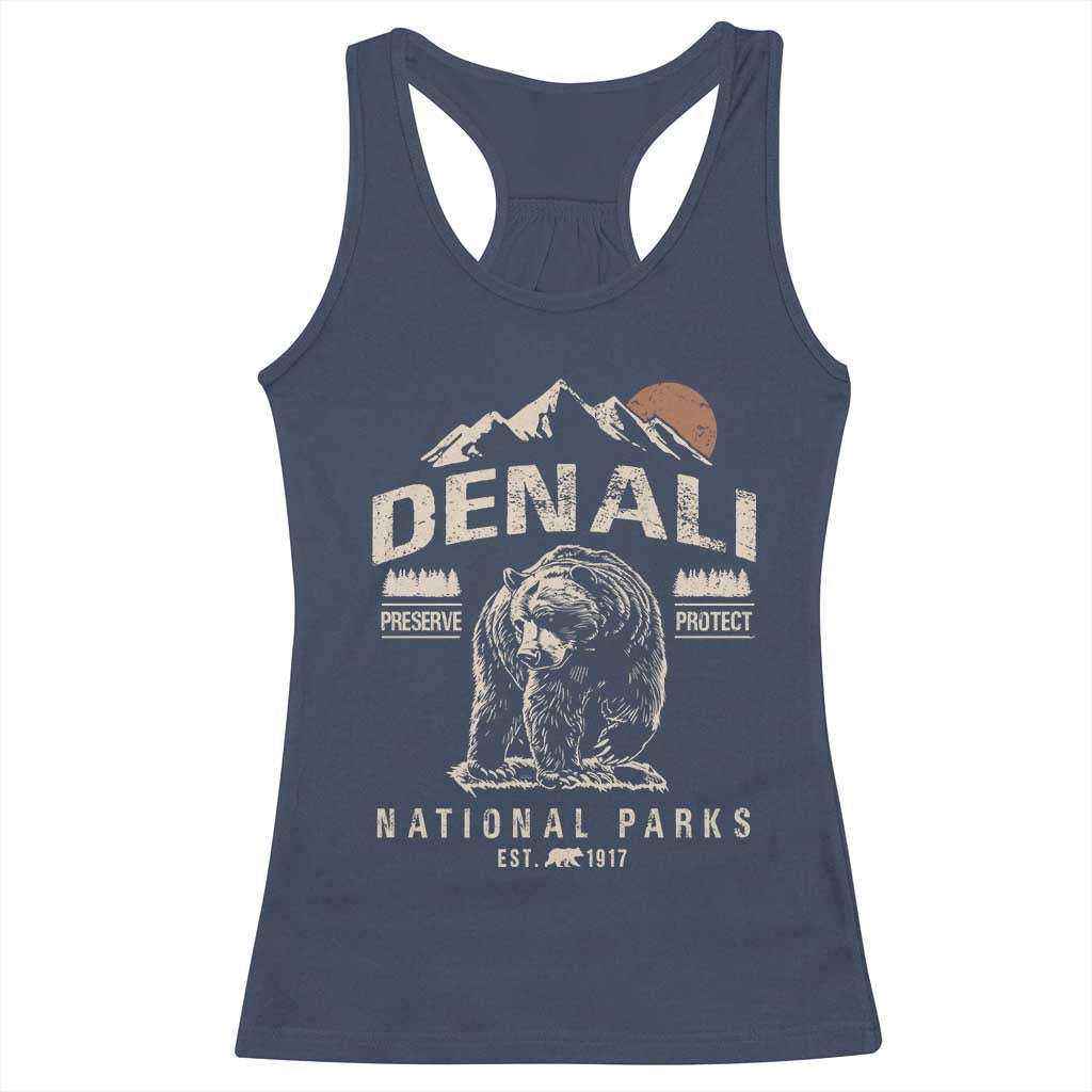 Denali National Park Racerback Tank Top Alaska Mountain Mountain Camping Hiking Mountaineering