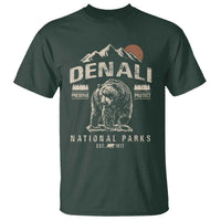 Denali National Park T Shirt Alaska Mountain Mountain Camping Hiking Mountaineering