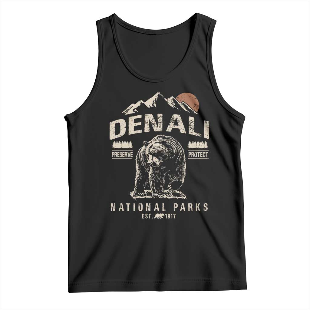 Denali National Park Tank Top Alaska Mountain Mountain Camping Hiking Mountaineering
