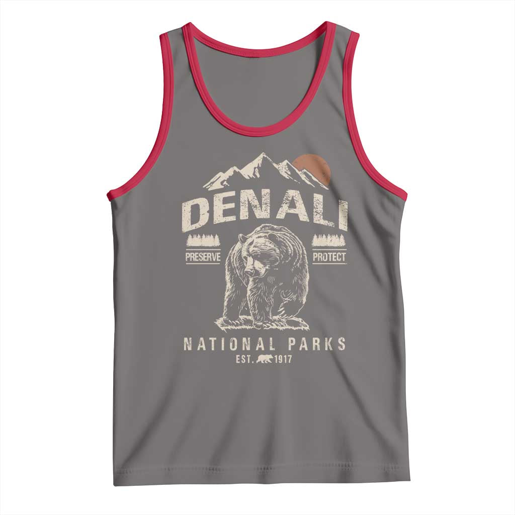 Denali National Park Tank Top Alaska Mountain Mountain Camping Hiking Mountaineering