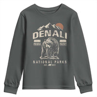 Denali National Park Youth Sweatshirt Alaska Mountain Mountain Camping Hiking Mountaineering