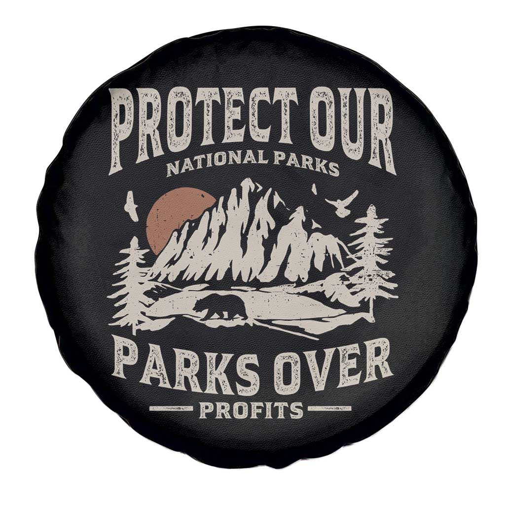 Protect Our National Parks Spare Tire Cover Camping Hiking