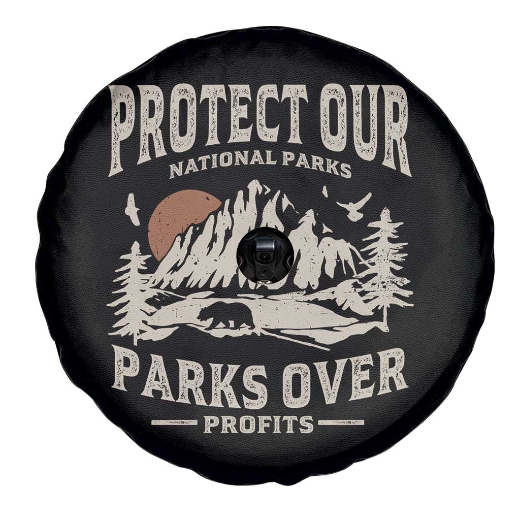 Protect Our National Parks Spare Tire Cover Camping Hiking