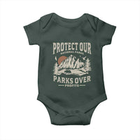 Protect Our National Parks Baby Onesie Camping Hiking