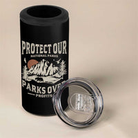 Protect Our National Parks 4 in 1 Can Cooler Tumbler Camping Hiking