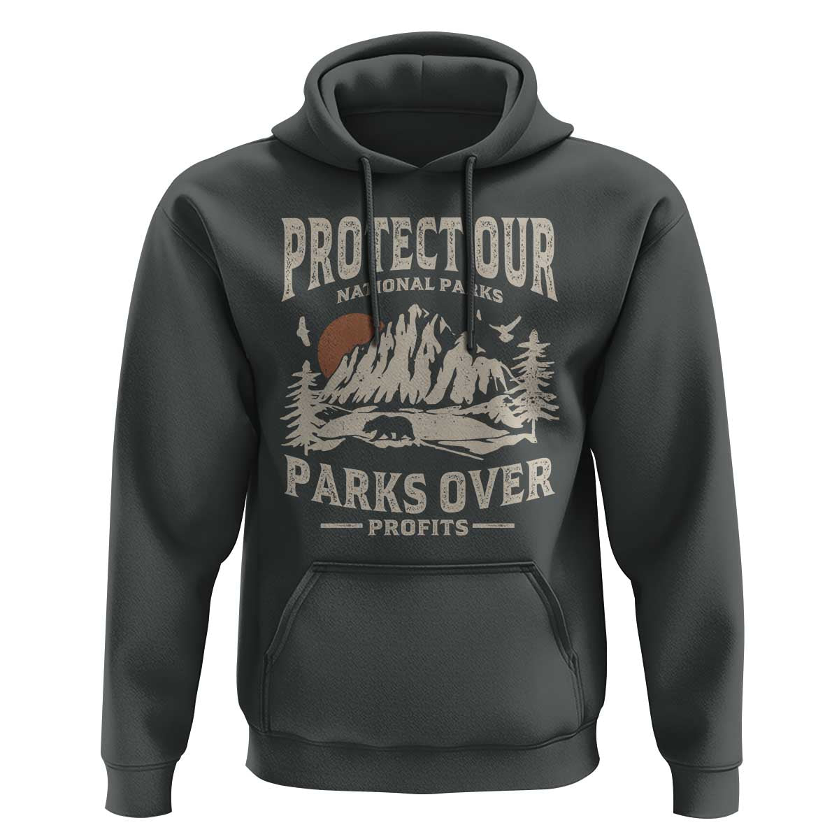 Protect Our National Parks Hoodie Camping Hiking