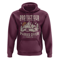 Protect Our National Parks Hoodie Camping Hiking