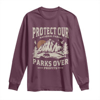 Protect Our National Parks Long Sleeve Shirt Camping Hiking