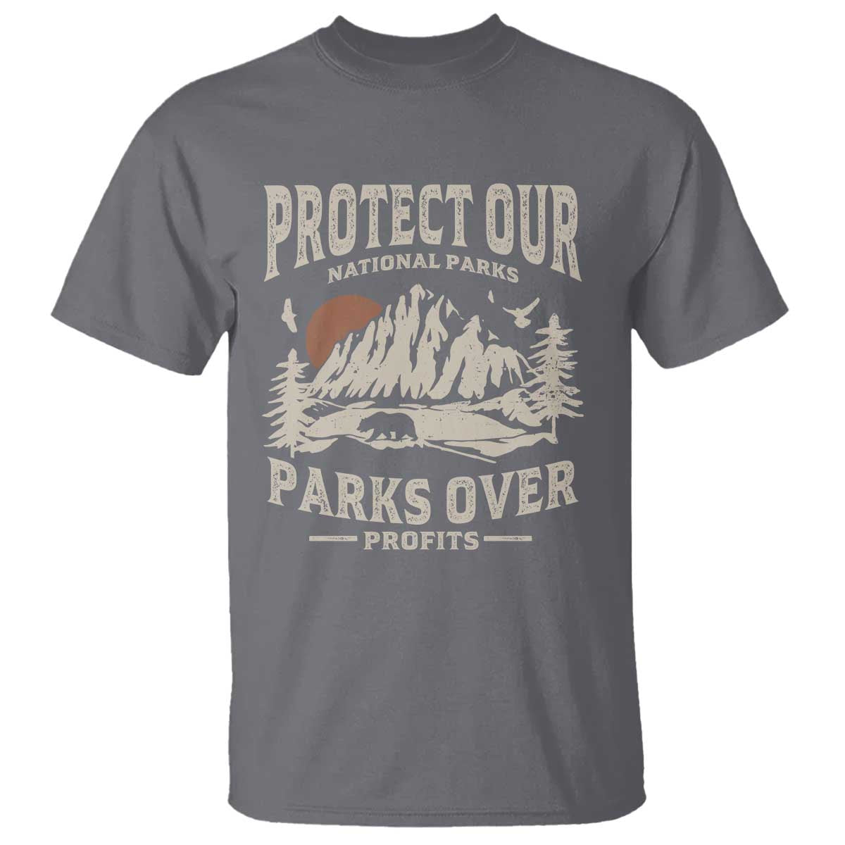 Protect Our National Parks T Shirt Camping Hiking