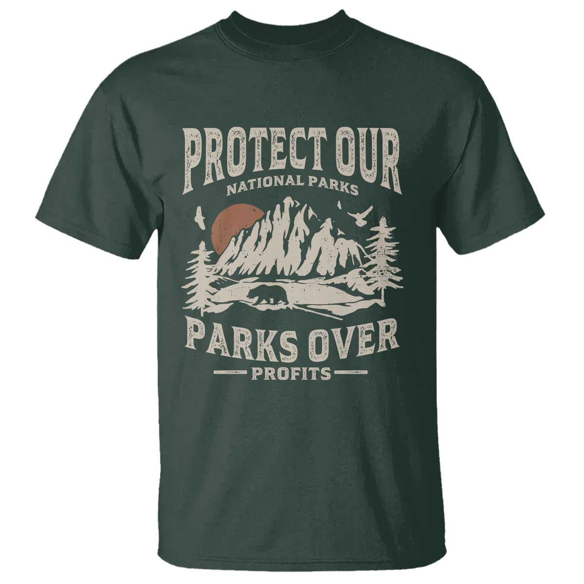 Protect Our National Parks T Shirt Camping Hiking