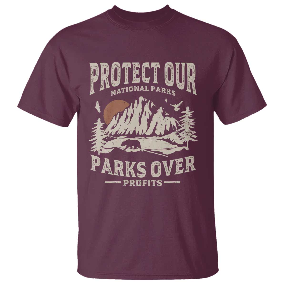 Protect Our National Parks T Shirt Camping Hiking