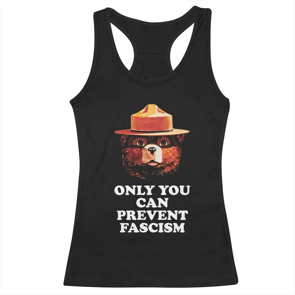Protect Our National Parks Racerback Tank Top NPS Bear