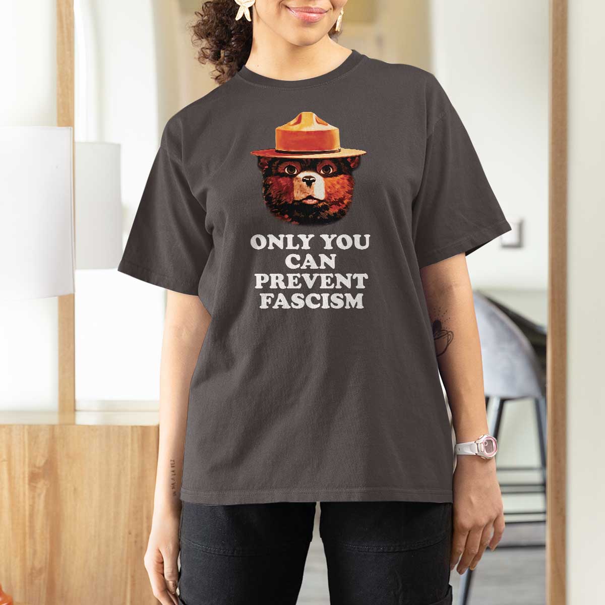 Protect Our National Parks T Shirt For Women NPS Bear